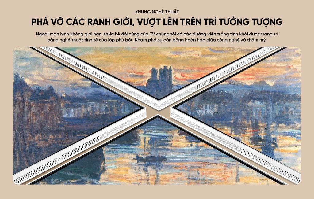 Google Tivi Coocaa khung tranh QLED 4K 55 inch (55LN7000G)