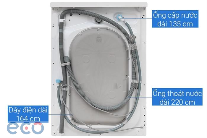 Máy giặt sấy Electrolux UltimateCare 500 Inverter giặt 11 kg - sấy 7 kg EWW1123P5WC