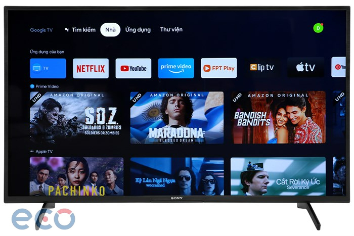Smart Tivi 4K Sony KD-55X75K 55 inch Google TV