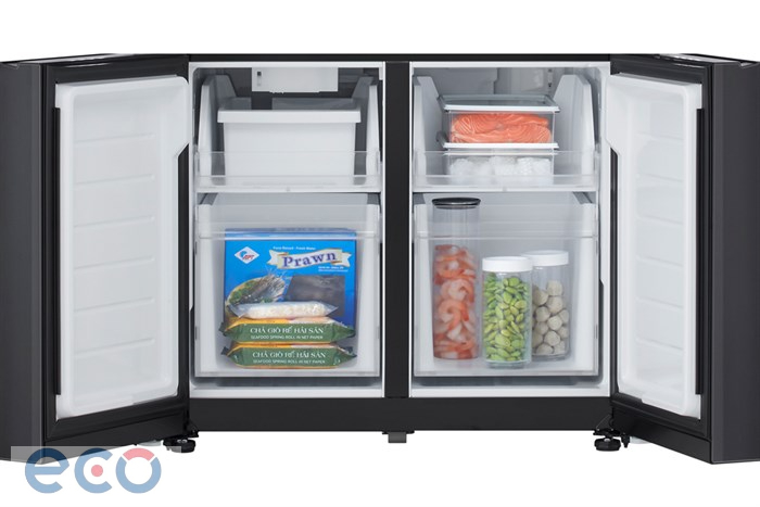 Tủ lạnh LG Inverter 617 lít Multi Door InstaView LFB61BLGAI