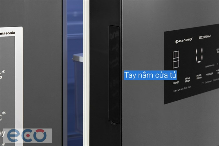 Tủ lạnh Panasonic Inverter 540 lít Multi Door PRIME+ Edition NR-YW590YMMV