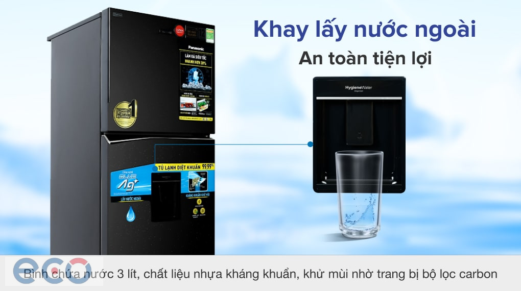 Tủ lạnh Panasonic Inverter 326 lít NR-TL351GPKV