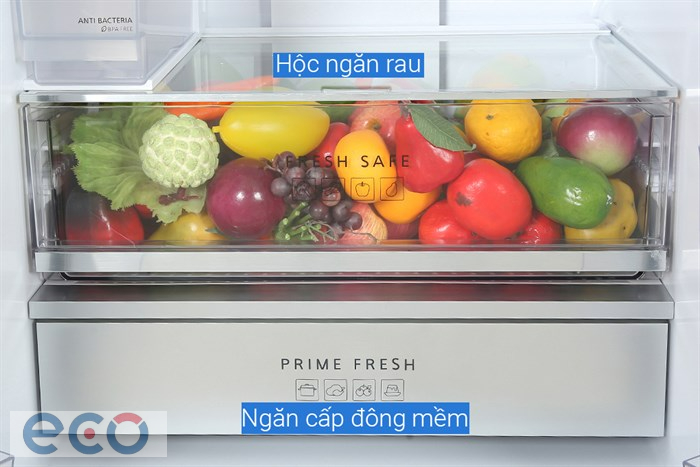 Tủ lạnh Panasonic Inverter 495 lít Multi Door PRIME+ Edition NR-CW530XMMV