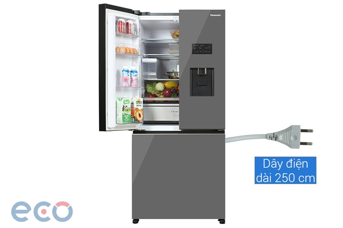 Tủ lạnh Panasonic Inverter 495 lít Multi Door PRIME+ Edition NR-CW530XMMV
