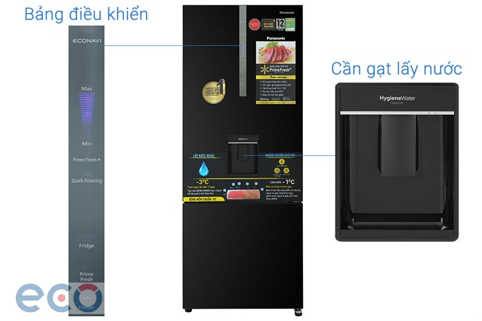 Tủ lạnh Panasonic Inverter 417 lít NR-BX471GPKV