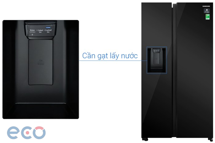 Tủ lạnh Samsung Inverter 635 lít Side By Side RS64R53012C/SV