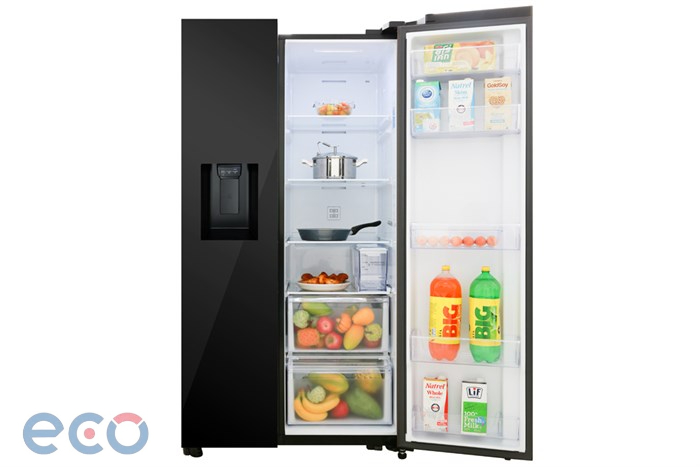 Tủ lạnh Samsung Inverter 635 lít Side By Side RS64R53012C/SV