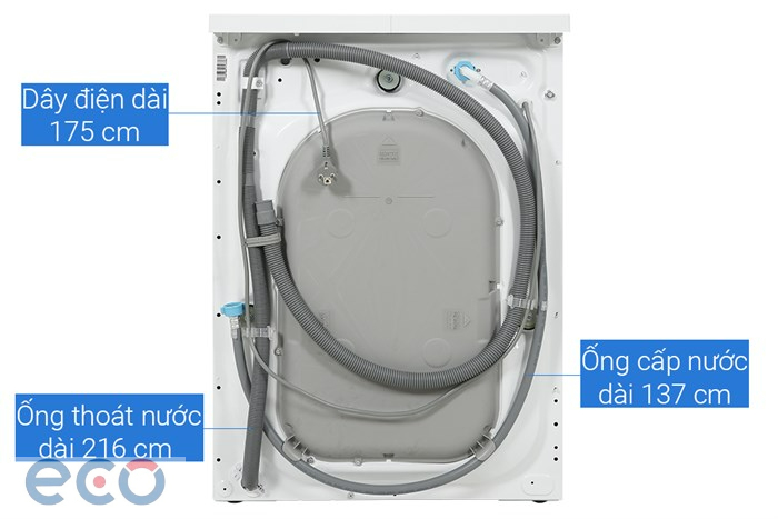 Máy giặt sấy Electrolux UltimateCare 500 Inverter giặt 10 kg - sấy 7 kg EWW1024P5WB