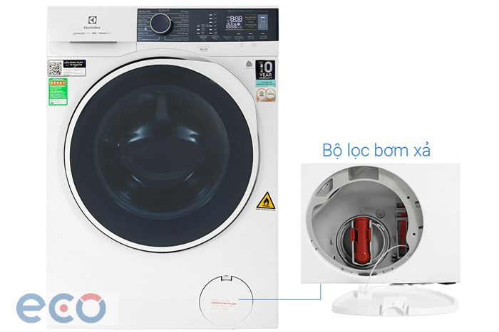 Máy giặt sấy Electrolux UltimateCare 500 Inverter giặt 9 kg - sấy 6 kg EWW9024P5WB