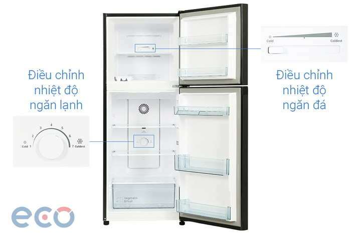Tủ lạnh Hitachi Inverter 210 lít HRTN5230MUVN