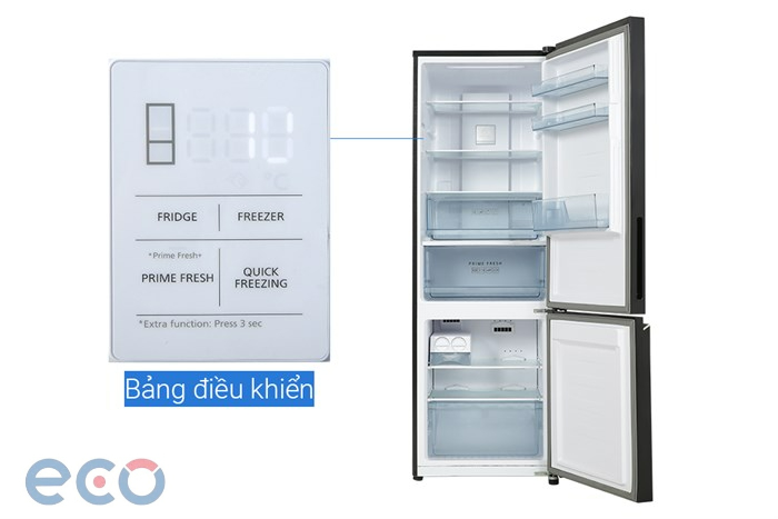 Tủ lạnh Panasonic Inverter 325 lít NR-BC361VGMV