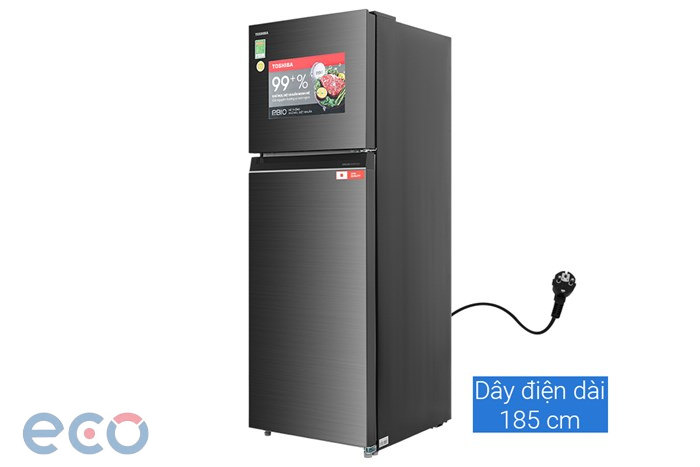 Tủ lạnh Toshiba Inverter 338 lít GR-RT468WE-PMV(58)-MM