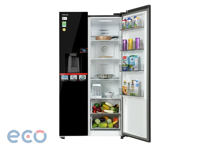 Tủ lạnh Toshiba Inverter 568 lít Side By Side GR-RS755WIA-PGV(22)-XK