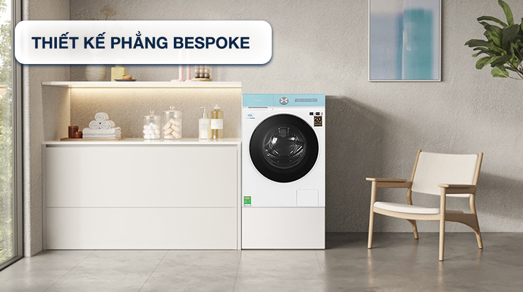 Máy giặt sấy Samsung Bespoke AI Inverter WD14BB944DGMSV
