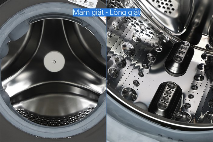 Máy giặt sấy LG Inverter 11/7 Kg FV1411H3BA Chính hãng, Giá tốt