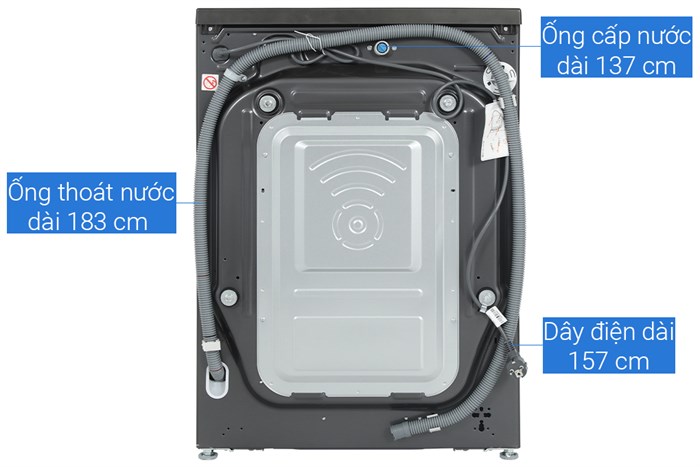 Máy giặt sấy LG Inverter 11/7 Kg FV1411H3BA Chính hãng, Giá tốt