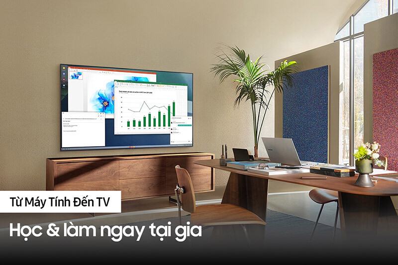Smart Tivi Samsung 4K 50 inch 50DU7000 Crystal UHD có nhiều tiện ích nổi bật