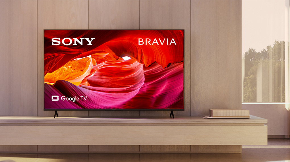 Google Tivi Sony 4K 43 inch KD-43X75K có phong cách thiết kế tinh tế và hiện đại