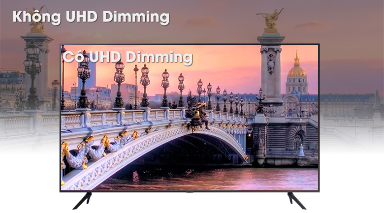  Tivi QLED Samsung 4K 85 inch QA85Q60D Smart TV Công nghệ UHD Dimming